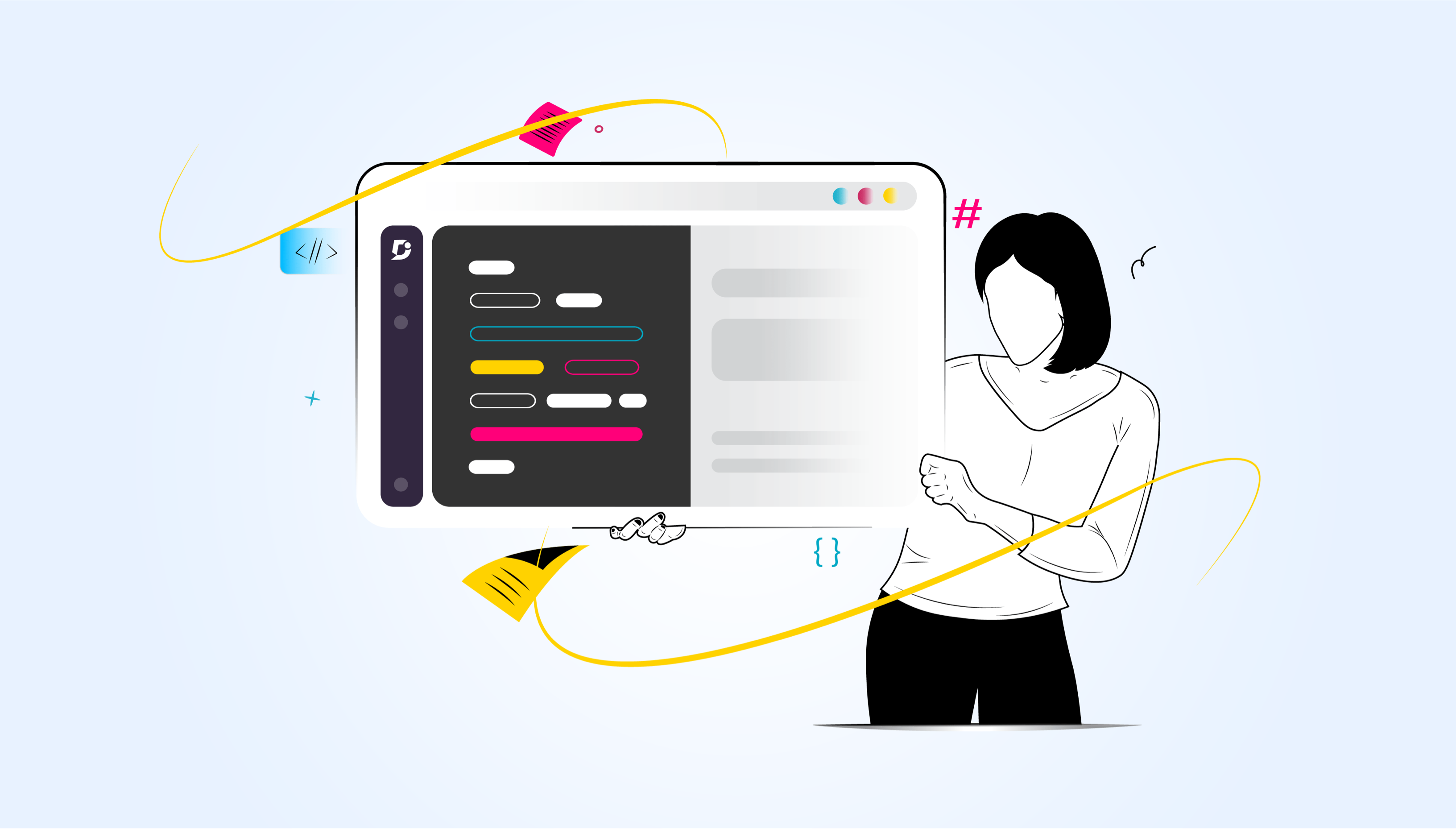 Abstract placeholder visual representing API and automation workflows